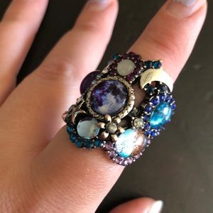 Galaxy statement ring